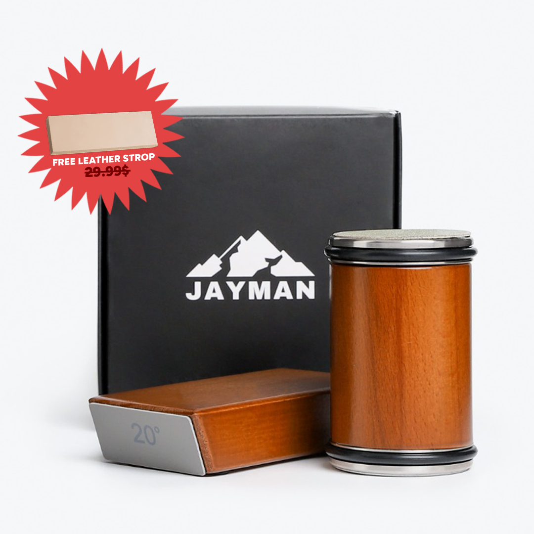 Jayman® - Rolling Knife Sharpener Set